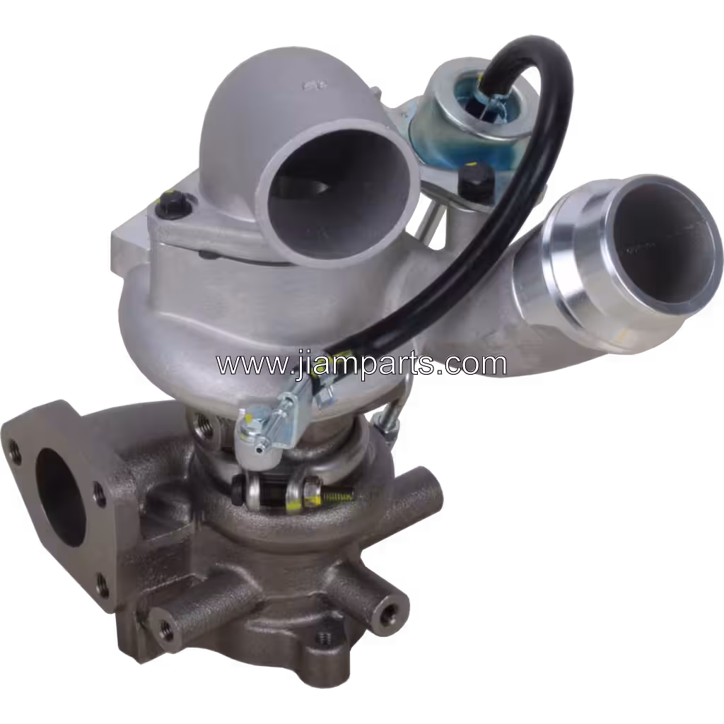 28231-4A751-R TD03L4-10TK3- F2 aftermarket turbocharger — top three-quarter view