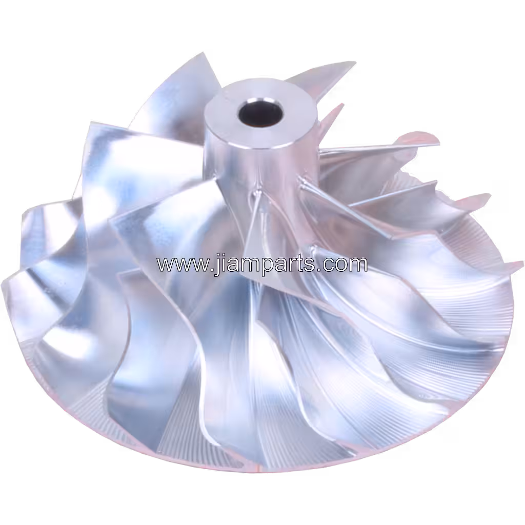 176111-U aftermarket compressor wheel — top three-quarter view