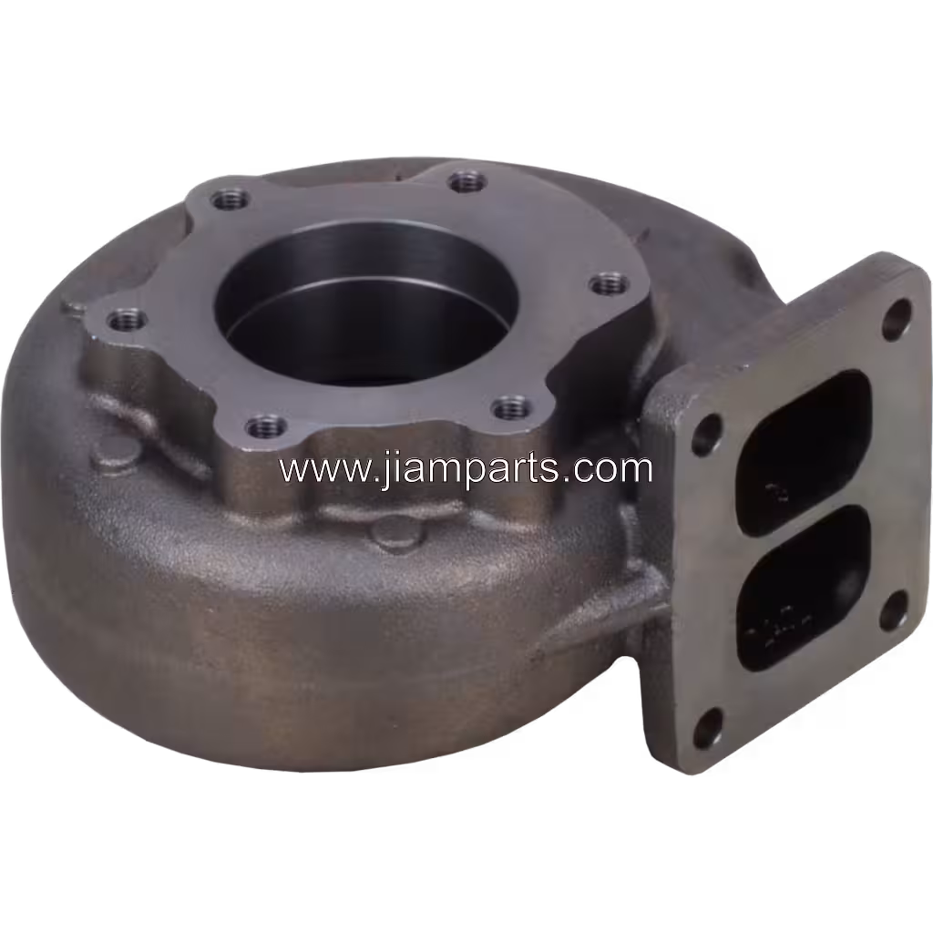 53299886708 TH aftermarket turbine housing — top three-quarter view