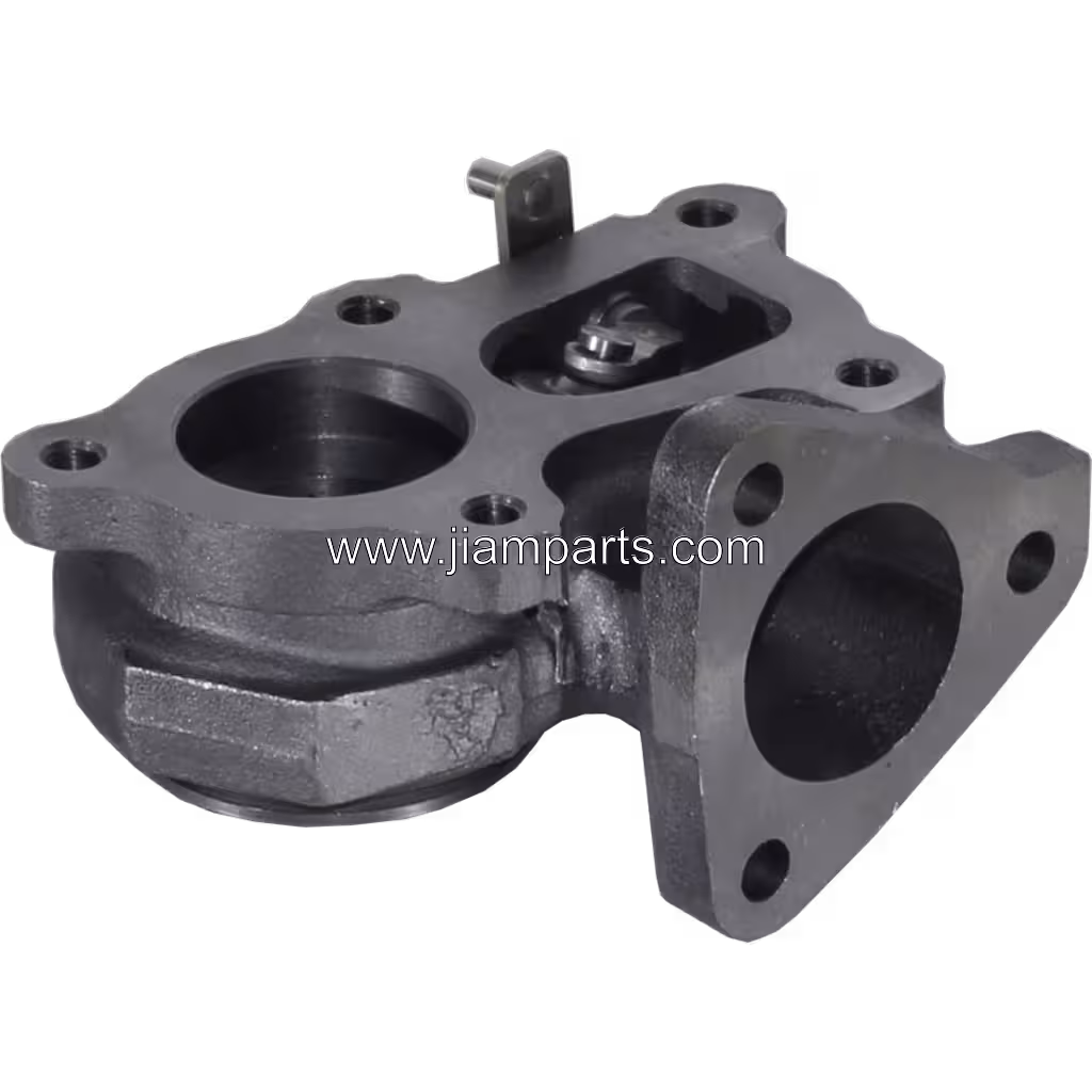 49135-02110 TH aftermarket turbine housing — top three-quarter view